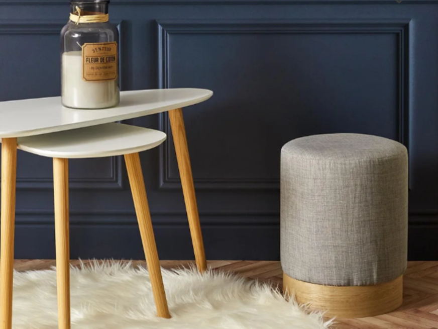 pouf scandinave